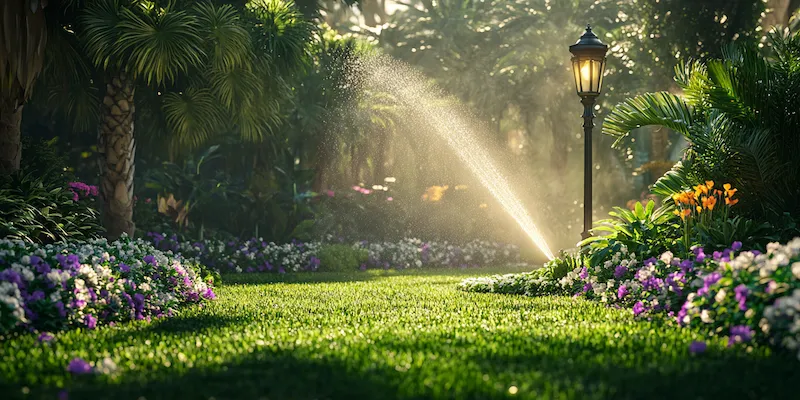 Jak rozprowadzić nawadnianie ogrodu?