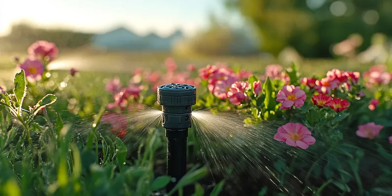 Jak zrobić nawadnianie ogrodu schemat?