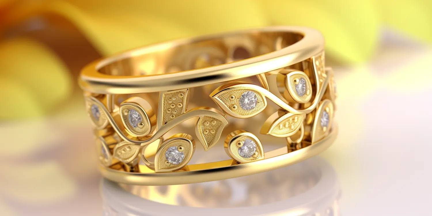 Dlaczego złoto zmienia kolor na miedziany?