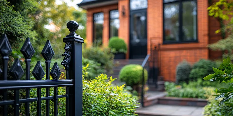 Jak wyczyscic metalowe ogrodzenie?