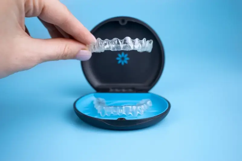 Noszenie nakładek Invisalign