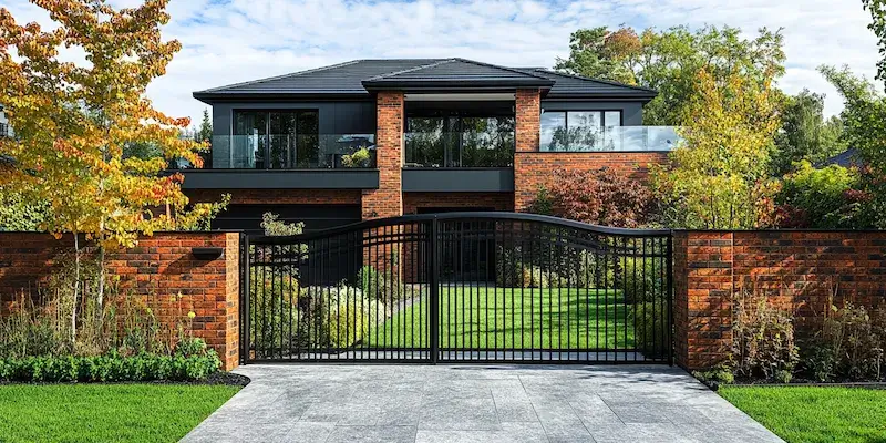 Alu Sichtschutzzaun aus Polen