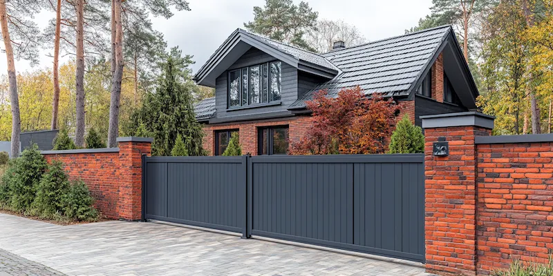 Metalzaune aus Polen