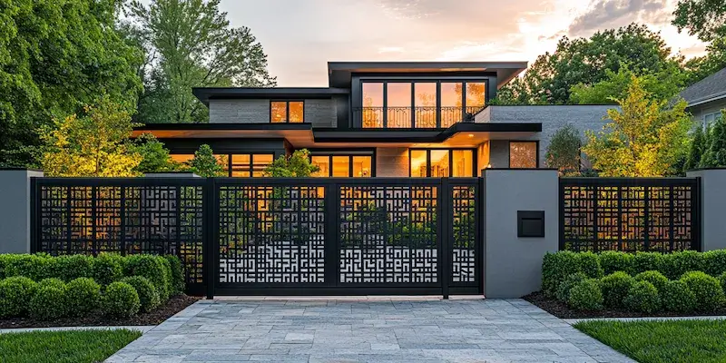 Sichtschutzzaun Polen mit Montage