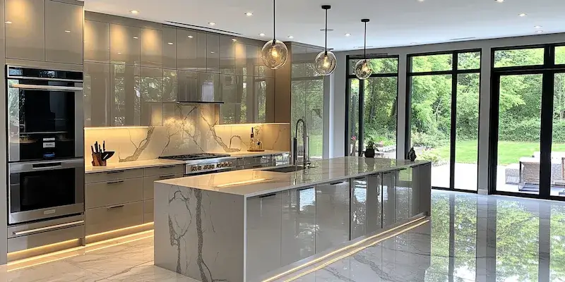 Białe meble kuchenne jakie płytki?