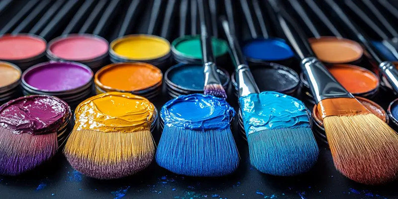 Jak dobrać kolor farby do twarzy?