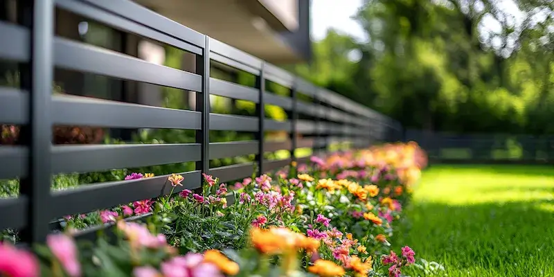 Zaunelemente aus Polen