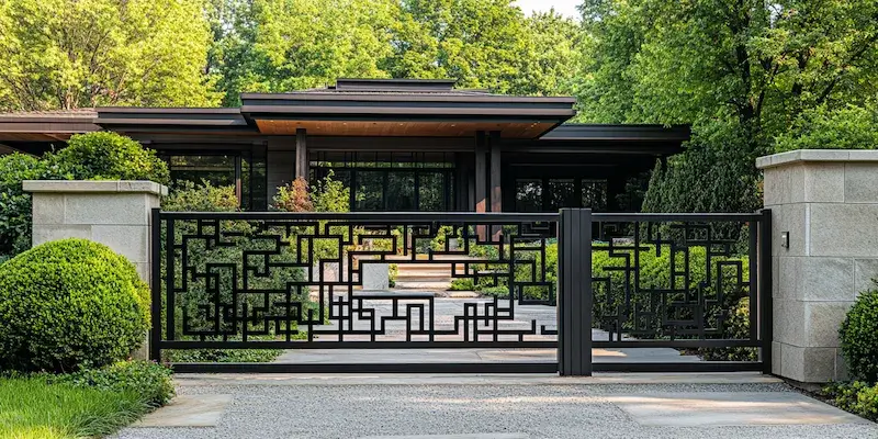 Zaunelemente aus Polen