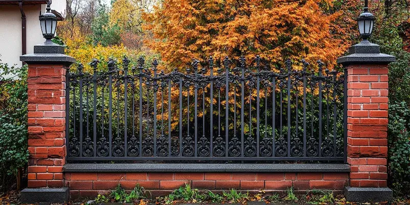 Alu Zäune aus Polen