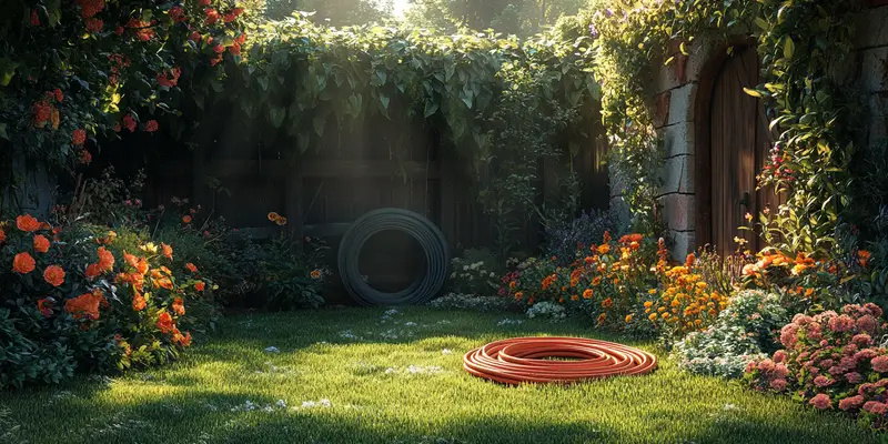 Jak zrobić uchwyt na wąż ogrodowy?